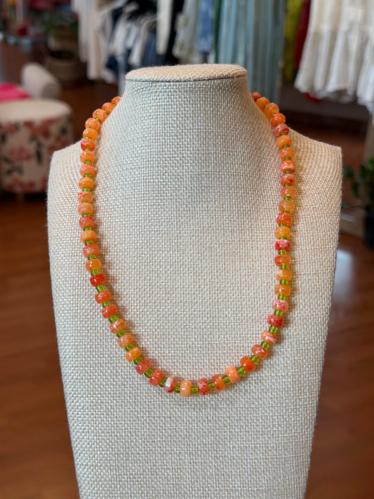 Resin Beads Necklace