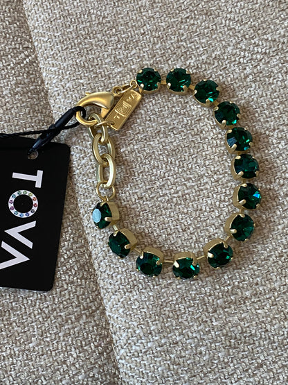 TOVA Izzy Bracelet in Emerald