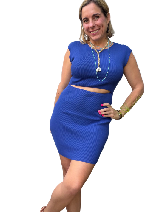Royal Knit Dress