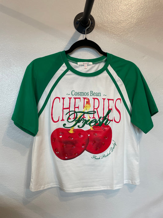 Cherry Green T-Shirt