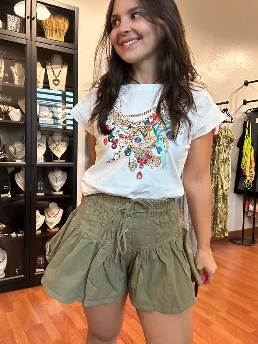 Olive short