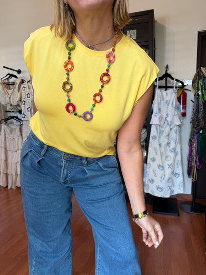 Yellow Blossom Top