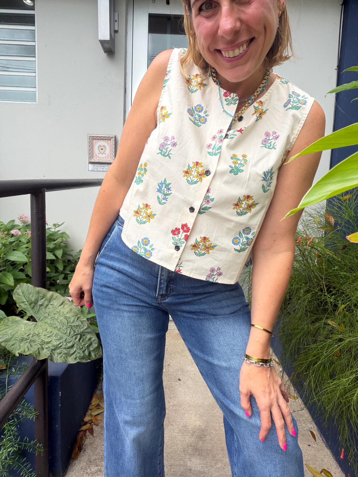 Gardenia Top