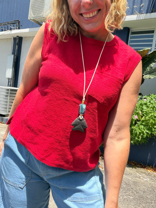 Pamela Red Top