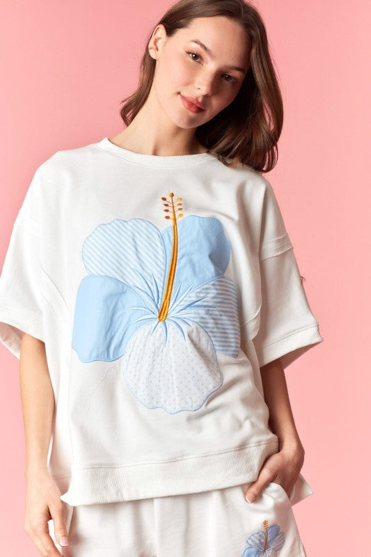 Hibiscus Flower Top