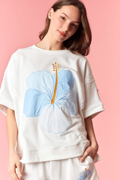 Hibiscus Flower Top
