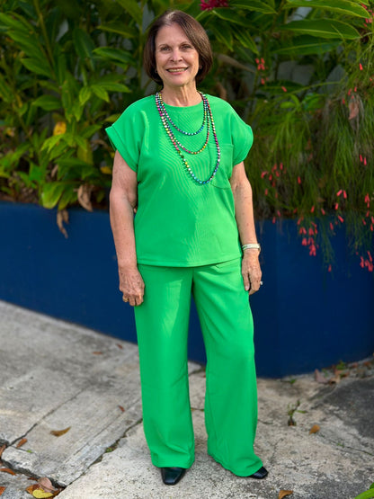 Wanda Green Pants