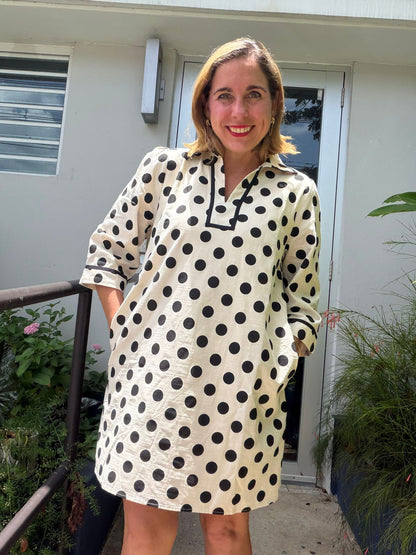 Celine Polka Dot Dress