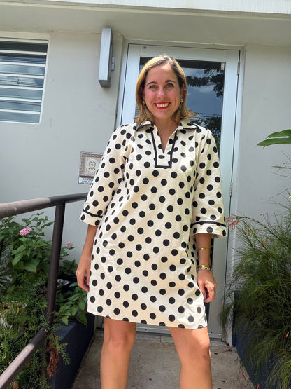 Celine Polka Dot Dress