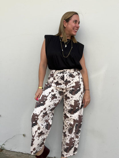 Cow Barrel Pant