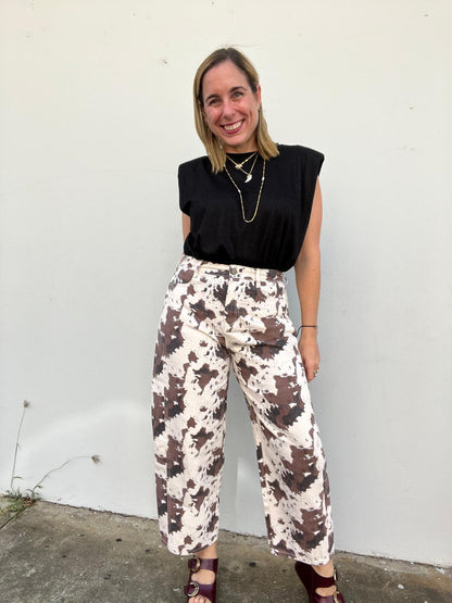Cow Barrel Pant