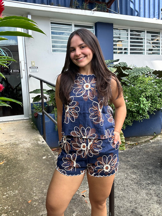Floral Embroidery Set