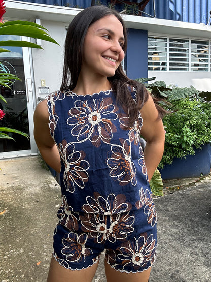 Floral Embroidery Set