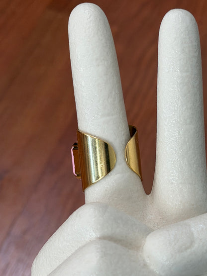 TOVA Nikki Ring in Petal Pink