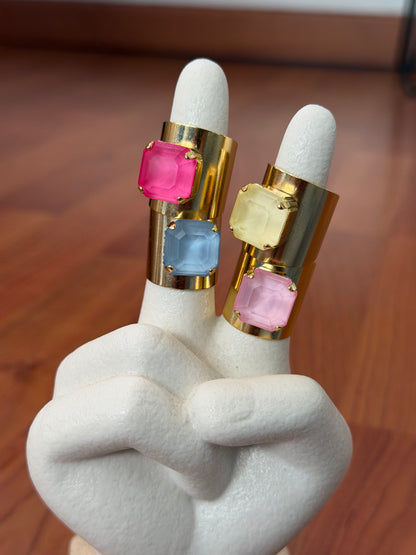TOVA Nikki Ring in Ultra Canary