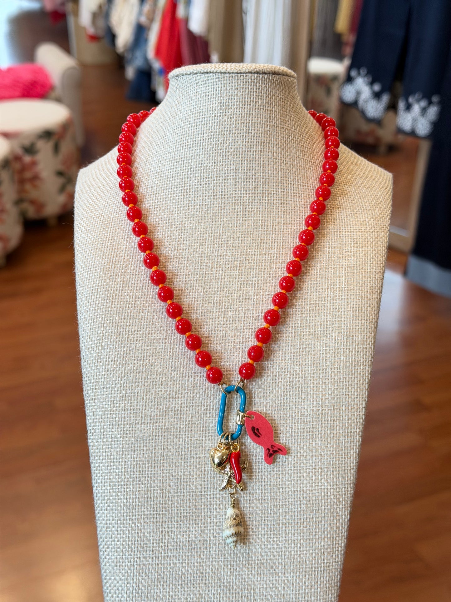 Ocean Beaded Necklace