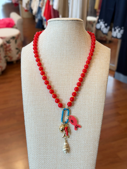 Ocean Beaded Necklace