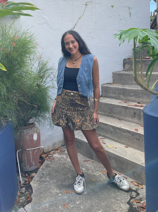 Leo bubble skirt