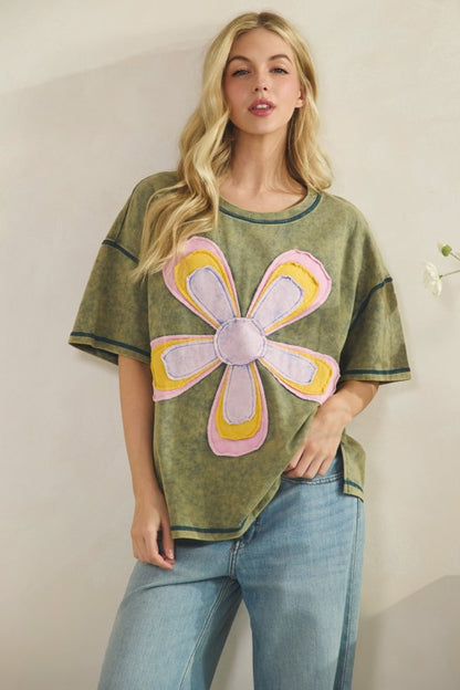 Crafty Flower Blouse