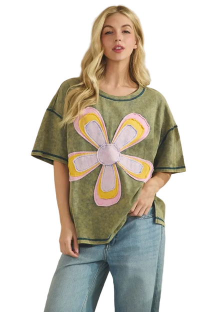 Crafty Flower Blouse