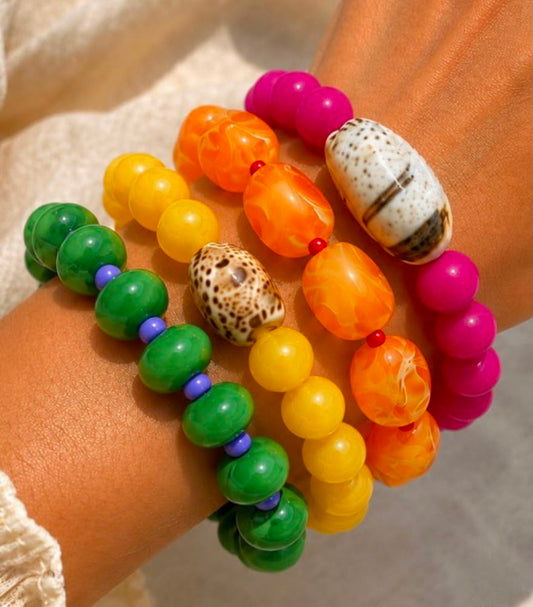 Jelly Colorful Bead Bracelet