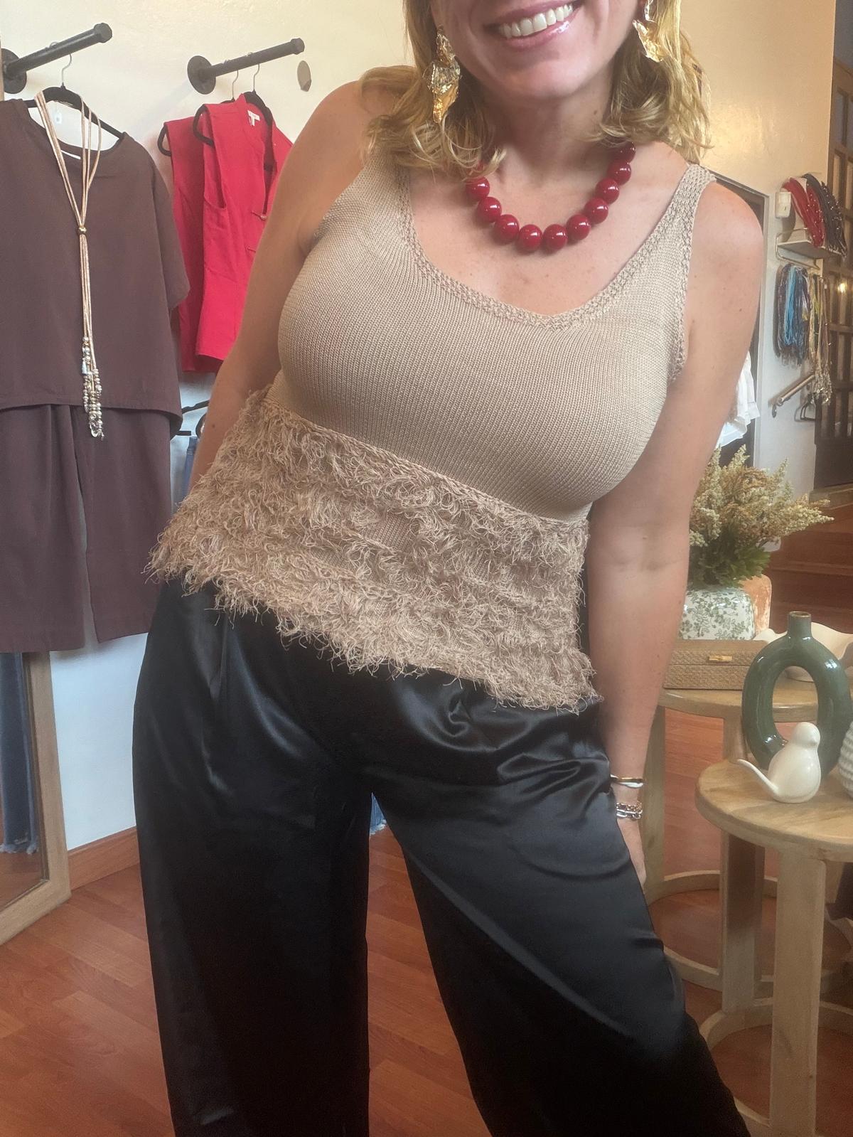 Koa Tassels Top