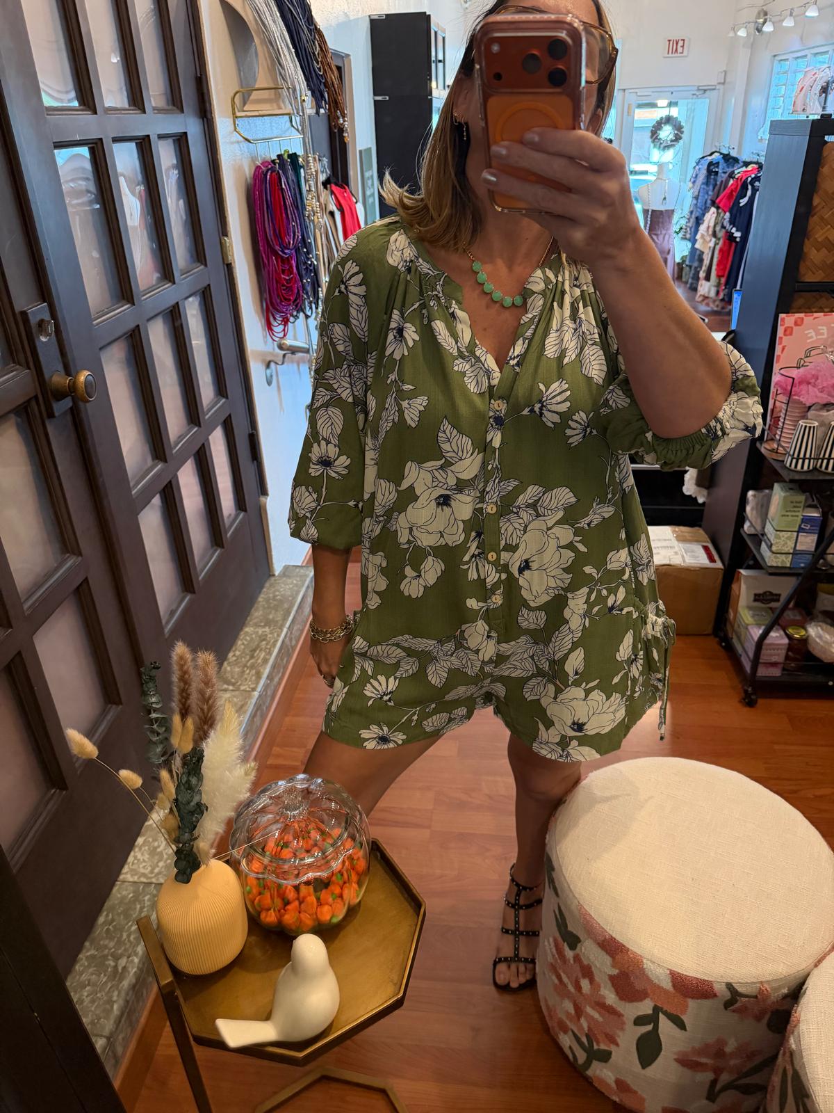 Jessy Floral Romper
