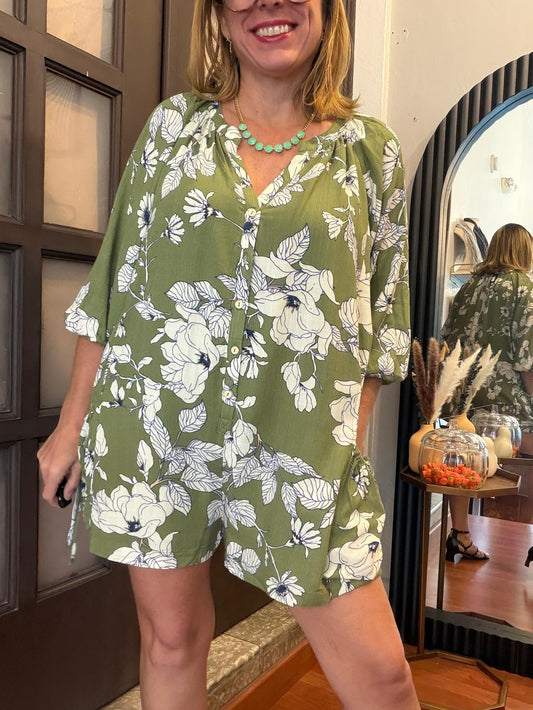 Jessy Floral Romper
