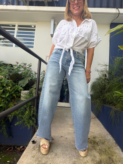 White Italy Top