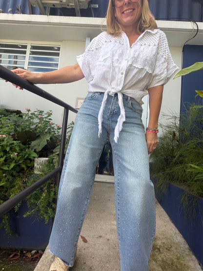 White Italy Top