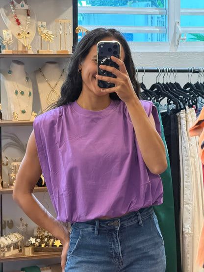Purple Bubble Top