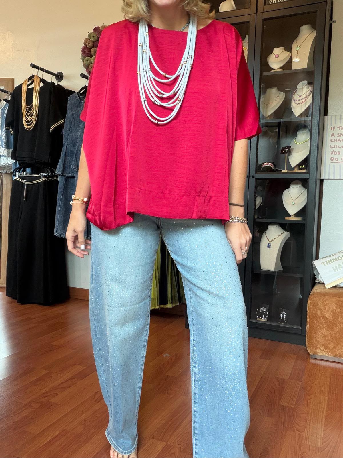 Burgundy Top