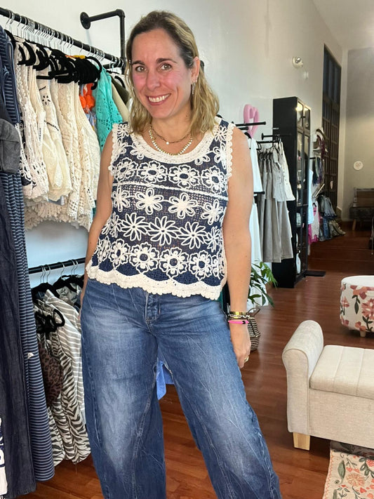 Sailor’s Bloom Top