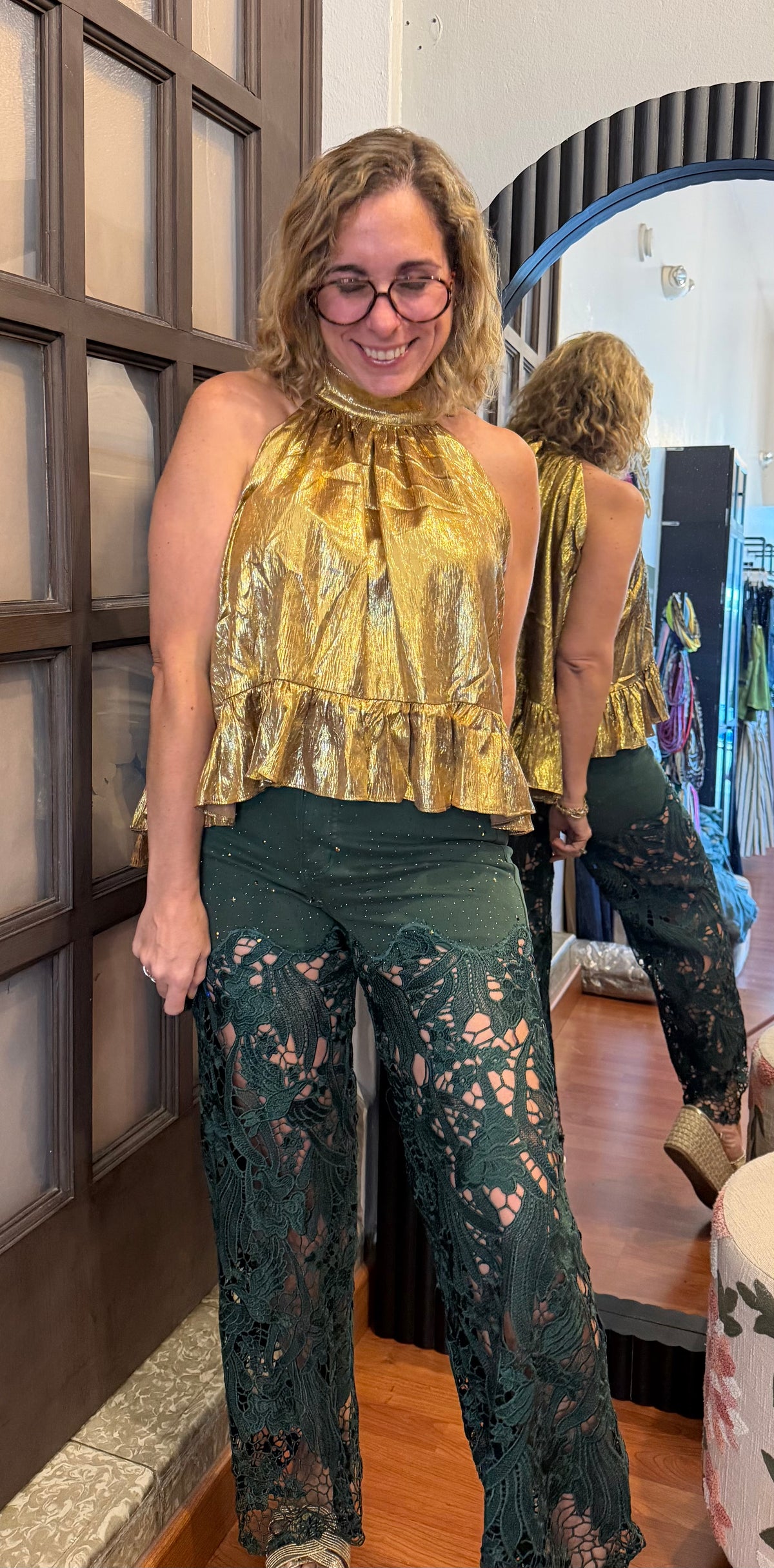 Josefa Gold Top